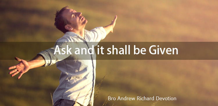 Gospel of John says, Until now you have asked nothing in My name. Ask, and you will receive, that your joy may be full. A good relationship is characterized by an open means for communication. 